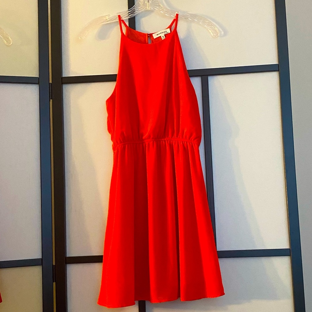 Orange/Red Women’s Dress, Small